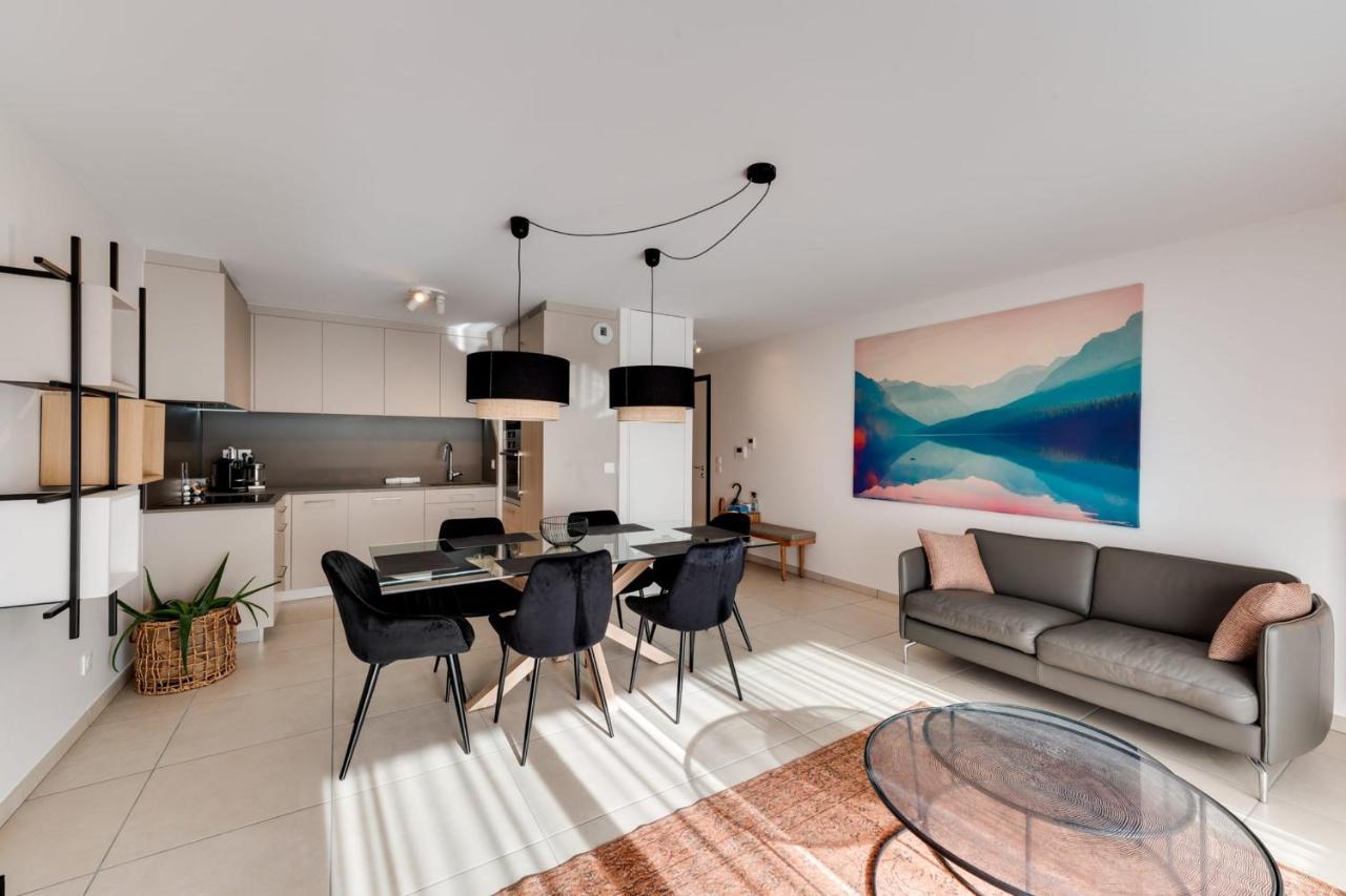 Le Reposoir - New 2 Bedroom Apartment With Terrace & Garage Annecy Dış mekan fotoğraf