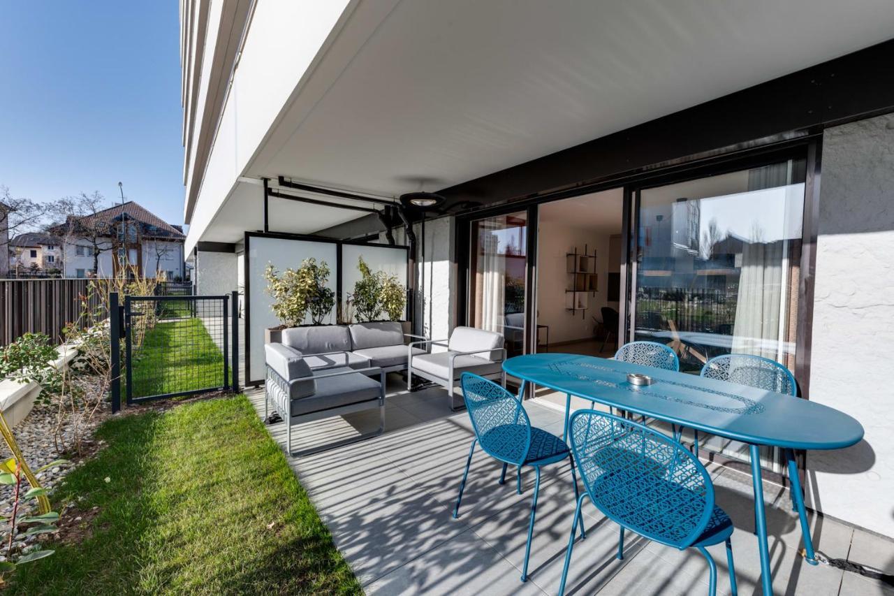 Le Reposoir - New 2 Bedroom Apartment With Terrace & Garage Annecy Dış mekan fotoğraf